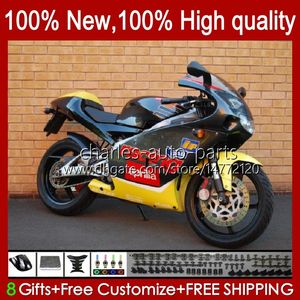 Aprilia RSV RSV 125 RR RR 125RR RS125 99 00 01 02 03 04 05 RSV125 RSV-125 RSV125 RSV-125 1999 2000 2001 2002 2003 2004 2005 Sarı Gri RSV125RR 99-05 Vücut Kiti