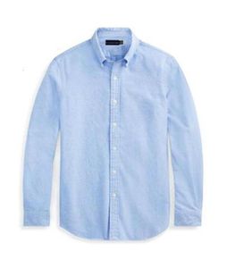 Nya designerskjortor för män 2021 Mode fritidsskjorta för män Slim Fit-skjortor Randig liten häst för damer Man Enfärgad 2020 Business Dress Shirt