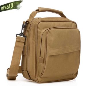 10L Militar Tactical Ombro Bag Edc Ao Ar Livre Mochila Viagem Impermeável Caminhadas Caminhadas Camping Mochila Caça Camuflagem Saco do Exército Y0721