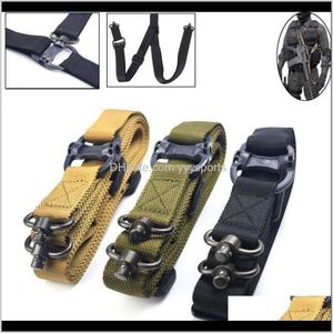 Midja Stöd Retro Taktisk Snabb Lossa Qd 1 eller 2 Multi Mission Sling Single Point Justerbar Bungee Rifle Shoulder Strap Tools1 Sqn Teqja