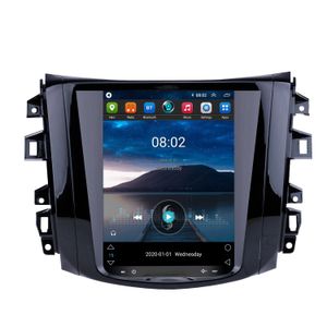 Araba DVD Oynatıcı Radyo Multimedya GPS Dikey Ekran Gezinti 2018-Nissan Navara Terra Auto A / C Için Stereo Tesla