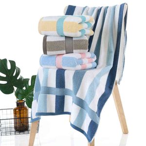 Luxury el Spa Bath Towel Turkish Cotton Bath Towels Natural Ultra Absorbent Eco-Friendly Beach towel Bathroom Sets For home 211221