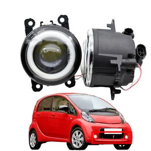 Światło przeciwmgłowe 2 sztuki LED DRL Wysokiej jakości światła przeciwmgielne Angel Eye 12V H11 z Peugeot Ion Mitsuoką jak 2009-2018