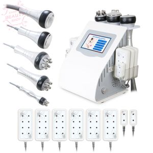 6 i 1 Ultrasonic 40K Cavitation RF Skin Föryngring Body Sculpting Photon Therapy Machine