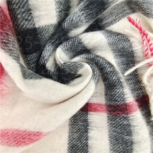 Winter designers scarf 100% Echarpe Cashmere Designer Scarf High-end Soft Thick Fashion Men's and Women's Scarves Unisex Classic Check Big Plaid