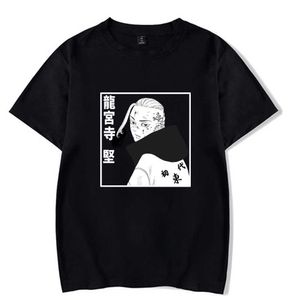 Tokyo Revengers Sıcak Anime T-Shirt O-Boyun Moda Baskı Bez Y0809