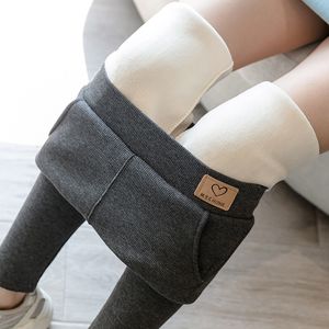 Winter Frauen Leggings Samt Warme Hosen Hohe Taille Leggings Frauen Einfarbig Legging Bequem Warm Halten Stretchy Legging