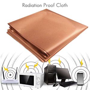 1 M EMF Protection Pure Copper Fabric-Blocking RFID Radiation Singal Wifi EMI EMP RF 210702