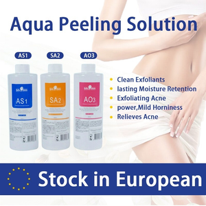 Máquina profissional Use a solução de peeling aqua 400 ml por garrafa soro facial de soro para a pele normal CE/DHL