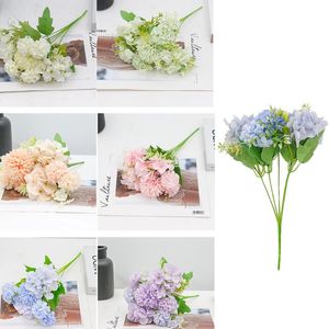 Decorative Flowers & Wreaths Bouquet Wedding Decoration Home Decor Romantic Artificial Flores Artificiales Multiple Colors