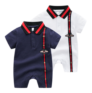 Baby, Kleinkind Junge Designer Kleidung Neugeborene Overall Langarm Baumwolle Pyjamas 0-24 Monate Strampler Designer Kleidung