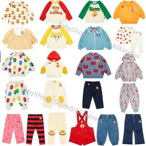 Jesień Bebe Brand Kids Boy Girl T Shirt Shorts Cartoon Toddler Bluza Pant Baby Tee Top Fashion Bluzy Ubrania garnitur 211025