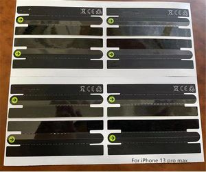 Övre och nedre tätningstejp på lådan Tätning av klistermärke Förpackning för iPhone 13 mini 13 Pro Max Ups FedEx gratis fartyg