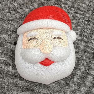 Okładki lampy Odcienie Eva Santa Claus Head Lampshade Christmas Wall Snowman Ganek Światła pokrywa do dekoracji korytarza na zewnątrz