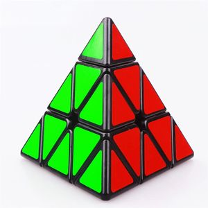 Qiyi 3x3x3 волшебный кубик профессиональные Кубы Magicos малыш игрушки высокоскоростной кубик головоломки образовательные игрушки для детей взрослый - черный