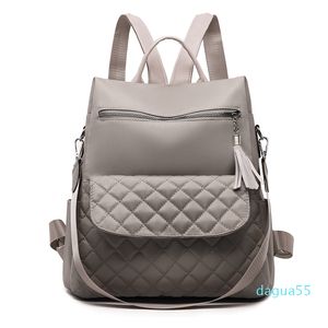 Moda Viagem Mulheres Mochila Casual À Prova D 'Água Jovem Senhora Saco Feminino Grande Capacidade Sacos de Ombro 2020 Nova mochila Q1113