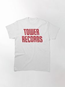 Damska koszulka Topy T Shirt Women Tower Records Classic