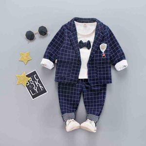 Flower Boys Evento formale Indumento Abito da sposa Bambini Compleanno Abito Giacca Pantaloni camicia 3 pezzi Bambini Prom Pianoforte Tuxedo Costume G1129