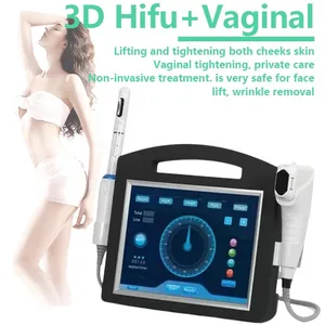 Bärbar annan skönhetsutrustning HIFU Machine Högintensitet Fokuserad ultraljud Vaginal åtstramning Föryngring Skinvårdsmaskiner