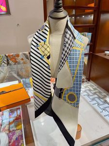 Bufandas Para Bolsos al por mayor-Ven y eche un vistazo a esta simple bufanda de seda de alto grado en color liso se puede usar con bolso o como tocado