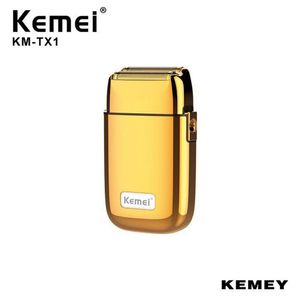 Kemei All-metal Electric Shaver Men Electric Razor Rechargeable Beard Shaver Floating Hair Trimmer Face Care Shaving Machine Wholea50a14