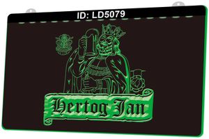 LD5079 Hertog Jan Brewery Beer 3d Grawerowanie LED Sign Light Sign Hurt Sprzedaż detaliczna