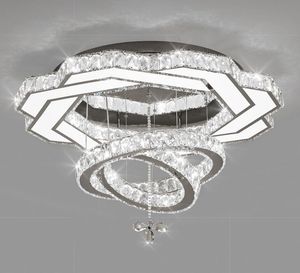 Modern crystal ceiling lighting dining room luxury ceiling lamps living room ceiling light led fixtures