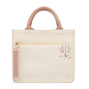 HBP Designer Canvas Textur Handtasche Retro-Stil Einkaufstasche neue Hand Studententaschen INS Tote Handtaschen Mode Geldbörse