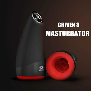 OTOUCH Chiven 3 Penis Masturbator Male Vibrator Sex Toys For Men Pocket Pussy Automatic Massager Aircraft Cup Adult Product P0825