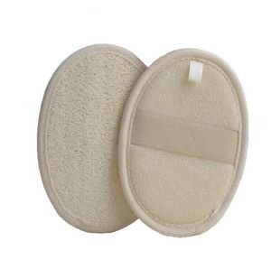 11x16 cm naturlig loofah pad exfolierande luffa skrubber Ta bort den döda huden perfekt för baddusch och spa