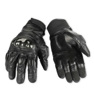 New Arrival Motorcycle Gloves Genuine Cowhide Leather Motocross Motorbike Biker Racing Car Riding Moto Gloves Men Q0114