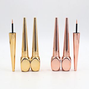 False Eyelash Glue Tube Special Shaped Long Cap Coated with Rose Gold Tubes Eyeliner Material Package