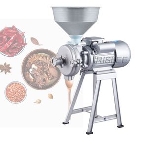 Swing Type Grains Powder Miller Dry Food Grinder Machine High Speed Intelligent Spices Cereals Crusher