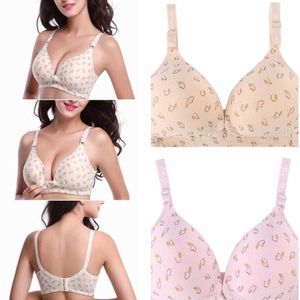 Breast Feeding Maternity Nursing Pringting Bra Mothers Clothing For Pregnant Women Breastfeeding Bra Y0925