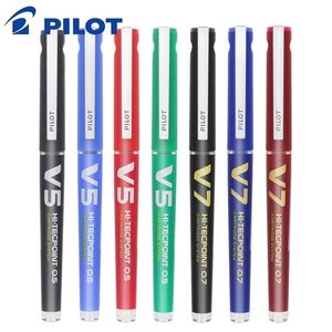 Piloto BXC-V5 / V7 Straight Gel Liquid Pen Trocável Tinta Capaz de Bola Bola Ponteiro Atualização V5 / V7 Agulha Assinatura 210330