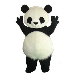 Wydajność Gigant Panda Maskotki Kostium Halloween Boże Narodzenie Fantazyjne Party Postać Z Kreskówki Outfit Garnitur Dorosłych Kobiet Mężczyzn Sukienka Karnawał Unisex Dorośli