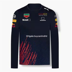 F1 Racing Suit Jacket Autumn and Winter New Verstappen Team Sweatshirt Kwuu