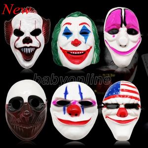 Scary Clown Masks Halloween Cosplay Horror Ghost Maskerade Cos Costume Mask stijlen