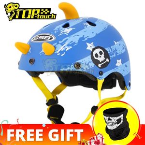 Motorcykelhjälmar GSB Kids Half Casco Moto Anti-Fall Motocross Hjälm avtagbar linscertifiering sommar