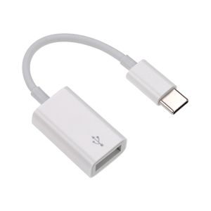 OTG USB Type C Mężczyzna do USB2.0 Kabel złącza adaptera dla Samsung MacBook OnePlus Xiaomi 9