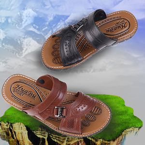 Men's Sandals Summer Outdoor Beach Shoes Non-slip Wear Slippers Waterproof Footwear Soft Slides Men Casual Sandalias hombre