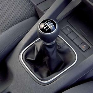 Dla VW Scirocco 2009 2011 2012 2013 2013 2014 Stabel Steing 6 Speed ​​Car Stick Gear Shift Gałka ze skórzanym bootem