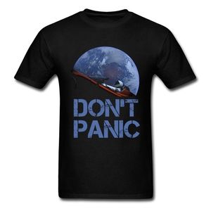 Novidade Occupy Earth SpaceX Starman T Camiseta Homem 100% Algodão Elon Elon Musk Space X T-shirt Camiseta Mens Verão T-shirt Não Pânico 210409