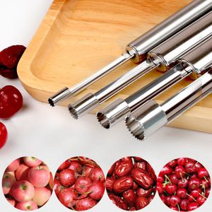 Apple Corer Corer Aço Inoxidável Fruta Pera Corters Removedor de Sementes de Cozinha Ferramenta Coração Separador de Coração JW32