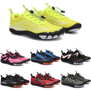 2021 Four Seasons Five Fingers Sports Shoes Mountaineering Net Extreme Simple Running、Cycling、Hiking、Green Pink Black Rock Climbing 35-45 NINETYNINE