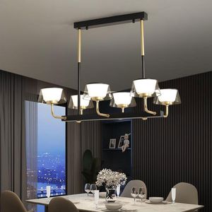 Schichten Led Anhänger Lichter Acryl Lampenschirm Moderne Decke Hängen Lampe Für Esszimmer Schlafzimmer Wohnzimmer Leuchte Suspendu Lampen