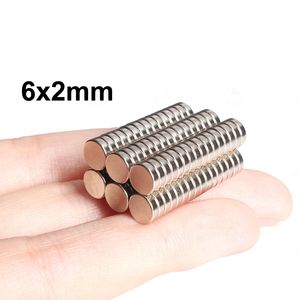 30 mm X mm Super Strong Magnet D6x2mm N35 Magnetic D6 Permanent Rare Earth Magnets