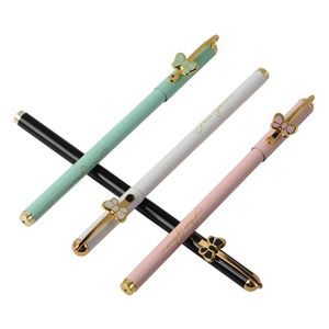 Penne gel MG Stationery Metal The Butterfly Pen Black Oil 0.5 Student Office AGPW9501 Modello Fashion Bow Series Qualità Unisex