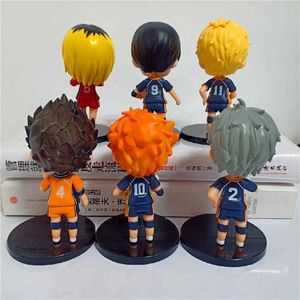 Anime Haikyuu Volleyball Juvenile Action Figure Kenma Hinata Shoyo Tobio Koushi Sammlung Modell Puppe Spielzeug Für kinder Geschenke