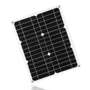 12V 15W Solar Panel Semi-flexible 5V USB for Camping Outdoor Emergency Charging